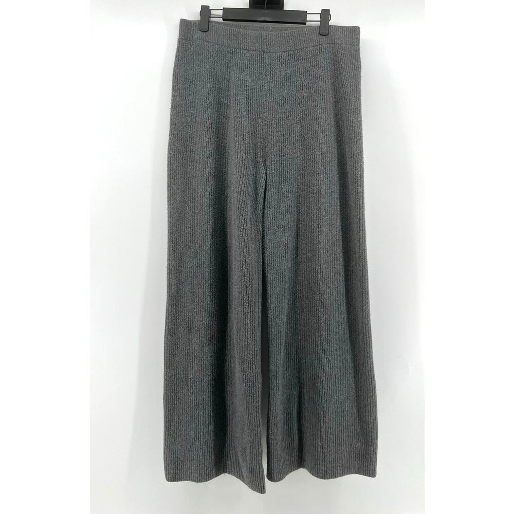 Gap | Ribbed Wide Leg Sweatpants Gray Loungewear Women's Size M